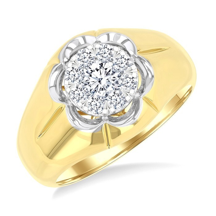 Men's Lovebright Diamond Ring 381A2DHTGYW