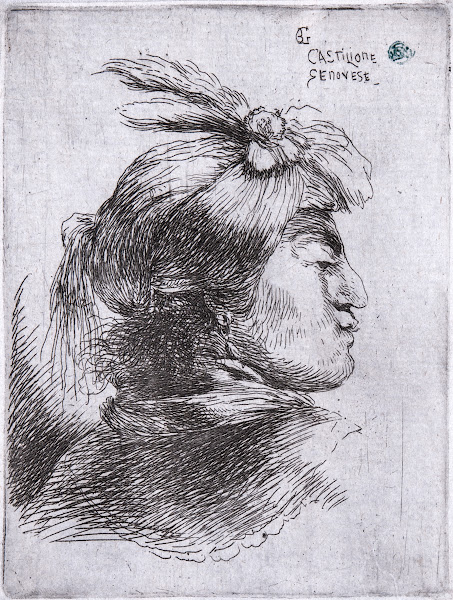Man in Profile circa 1645 1650