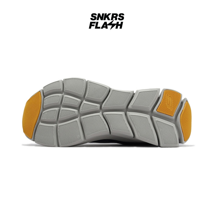 SKECHERS SPORT FLEX COMFORT NAVY ORANGE - Size 45