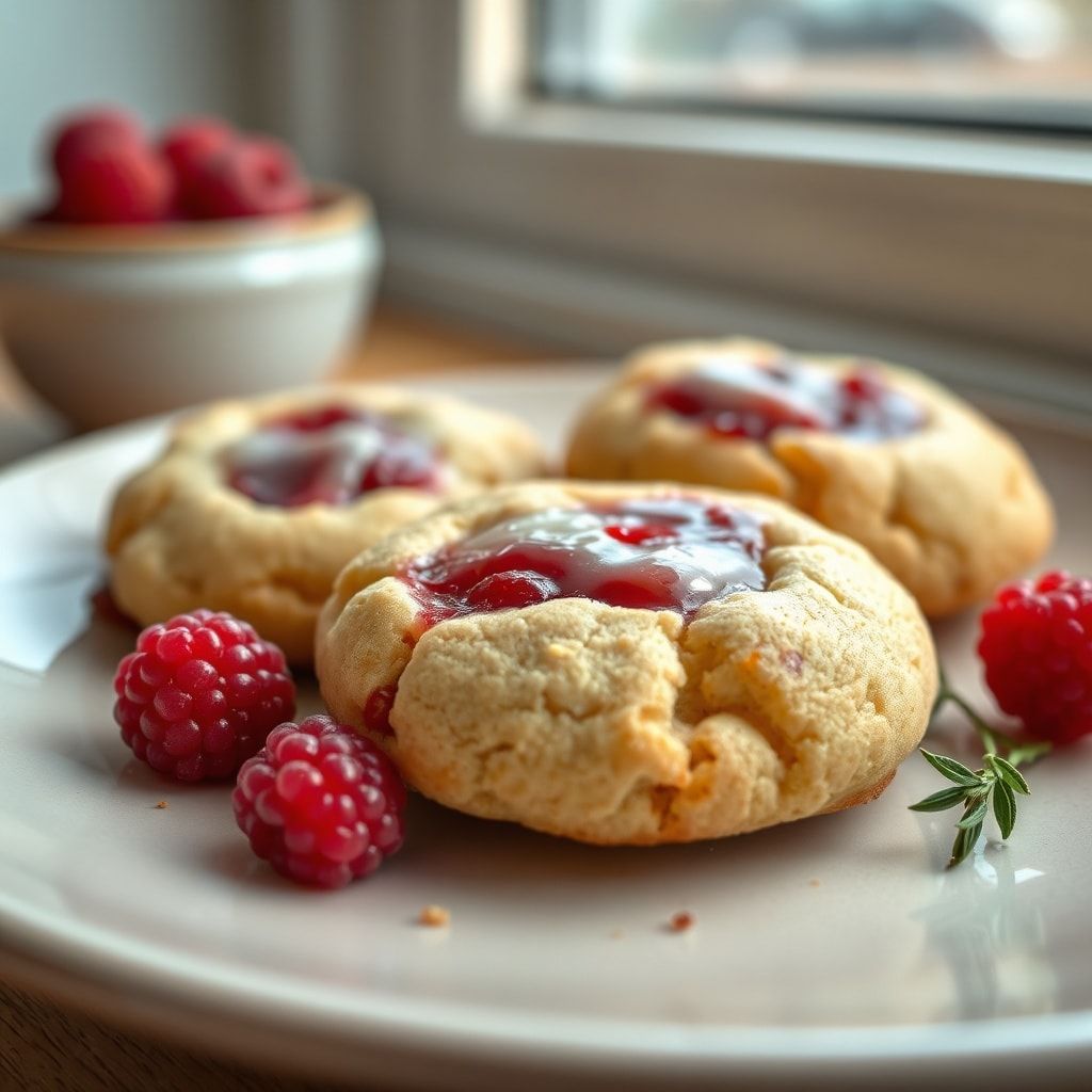 Lemon Raspberry Cookies – Easy One-Bowl Recipe