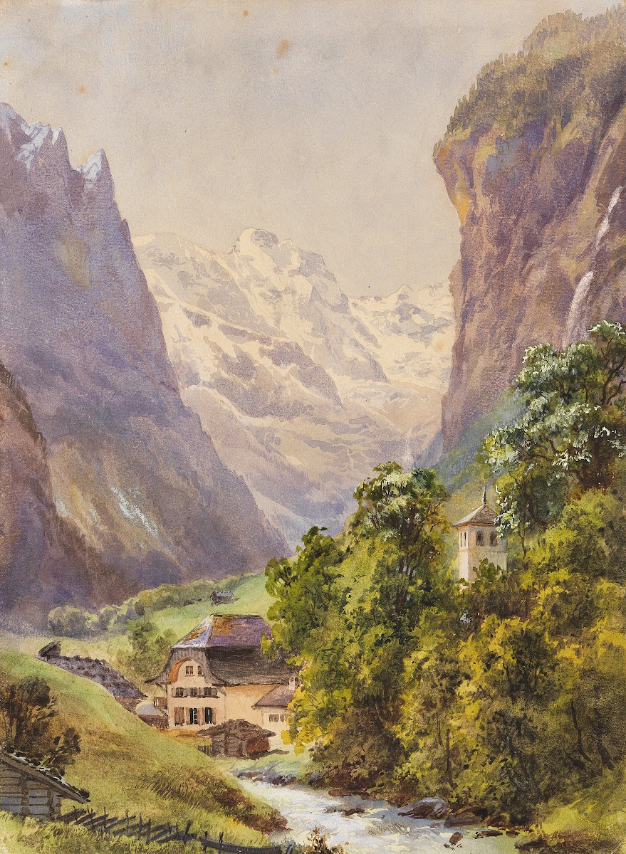 Lauterbrunnen Schweiz Ca 1880 90