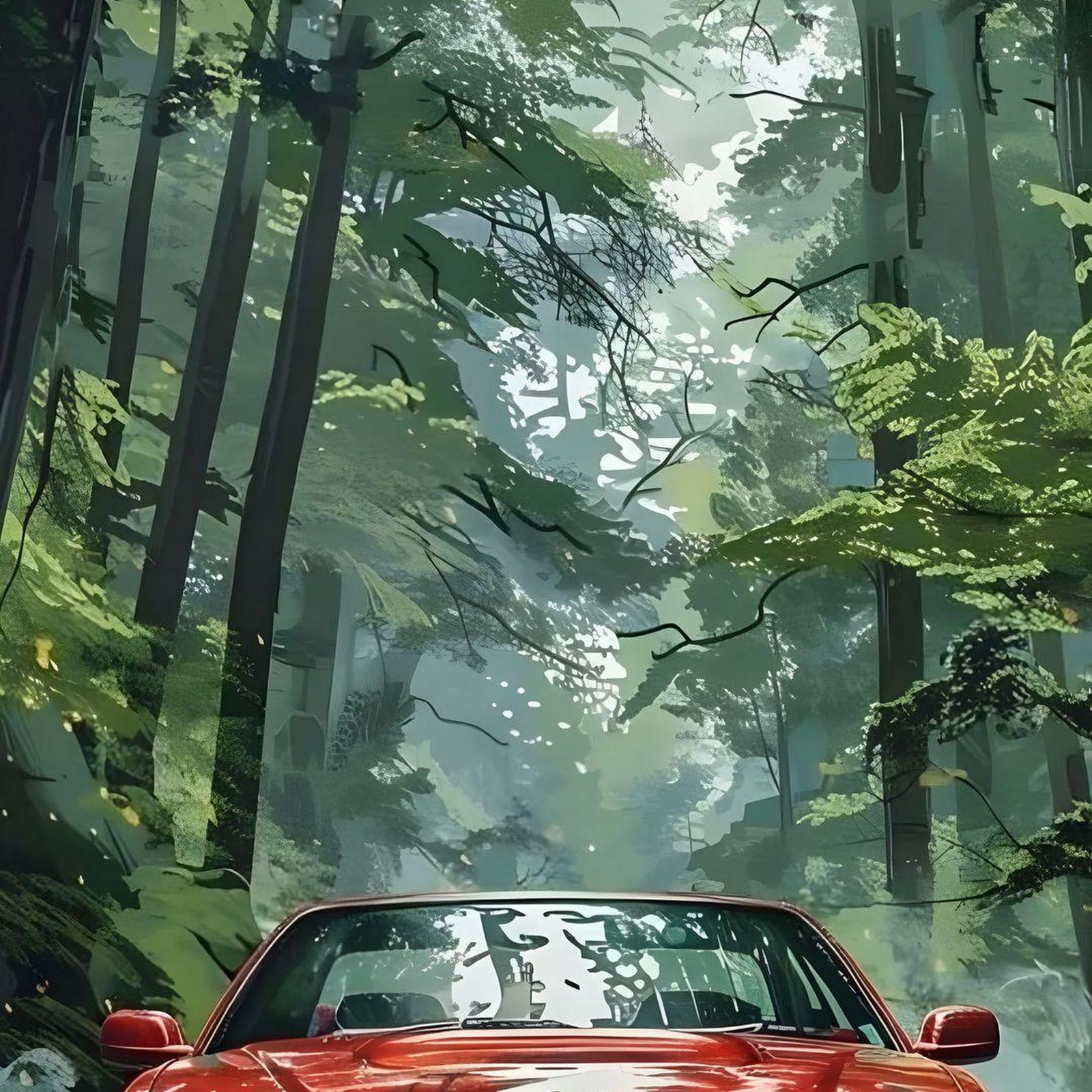 Download Red Nissan Skyline GT-R Full HD iPhone