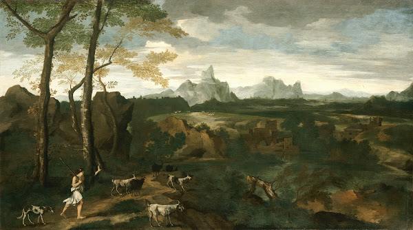 Landscape with a Herdsman and Goats c 1635