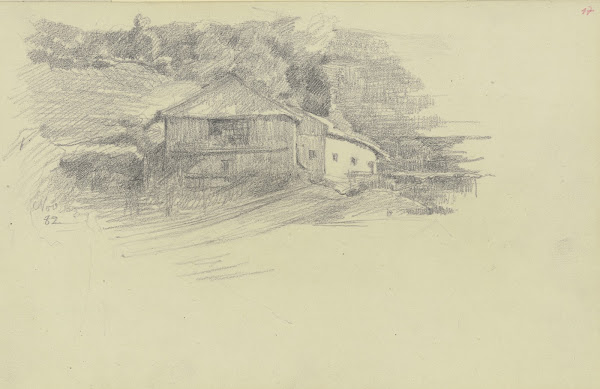 Farmstead in South Tirol 1882