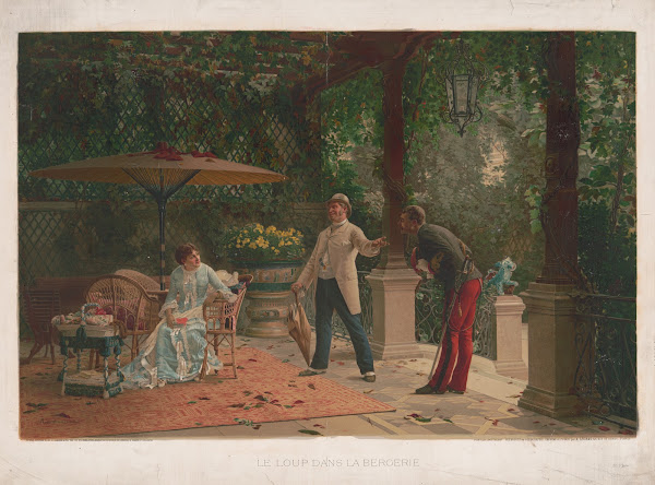 Le loup dans la bergerie 1881