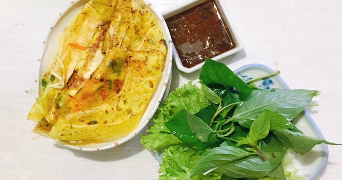 Bánh xèo chay