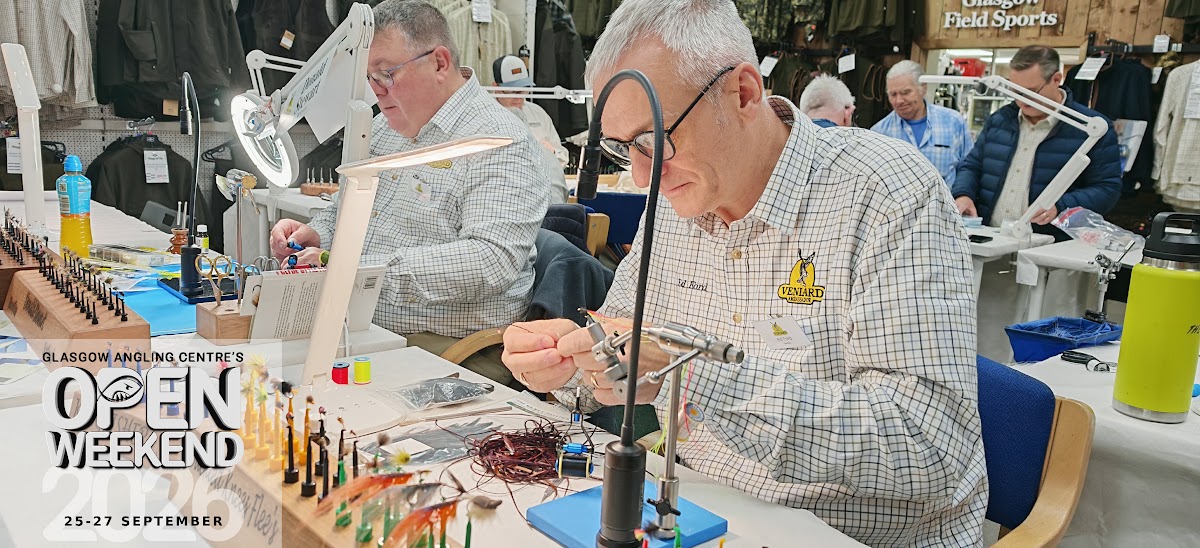 John Hood fly tying demonstration