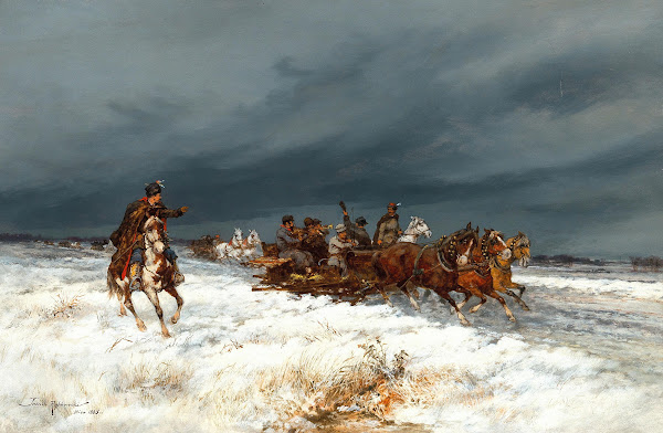 A Merry Party Returning Home 1885
