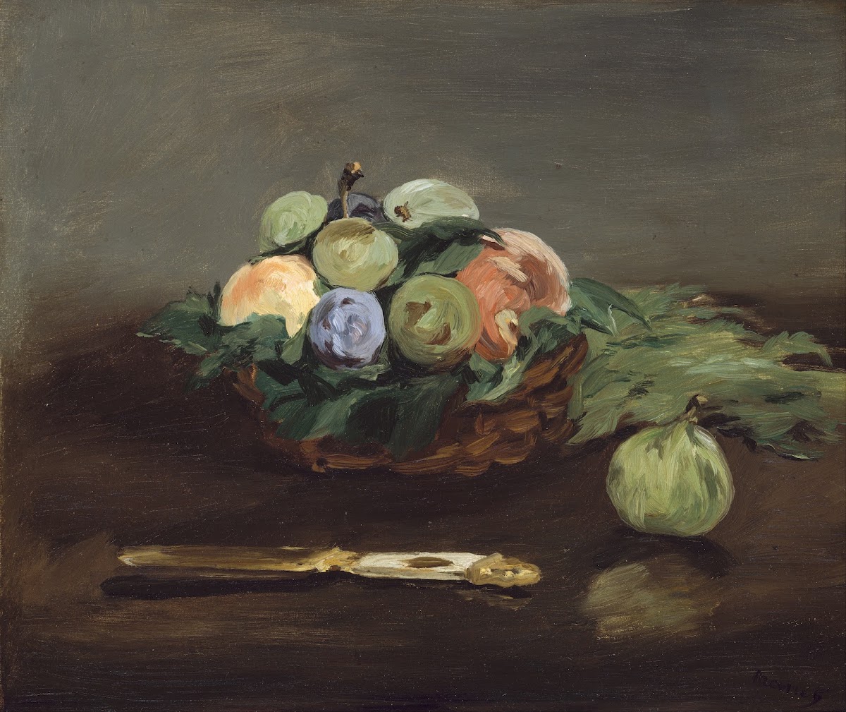 Basket of Fruit circa 1864