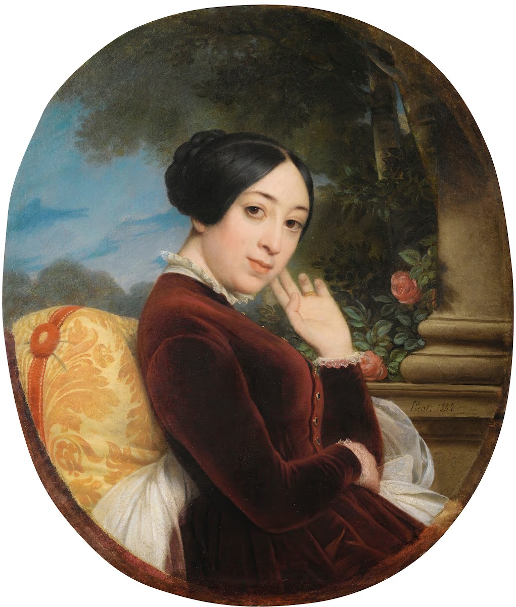 Presumed portrait ofPauline Viardot 1844