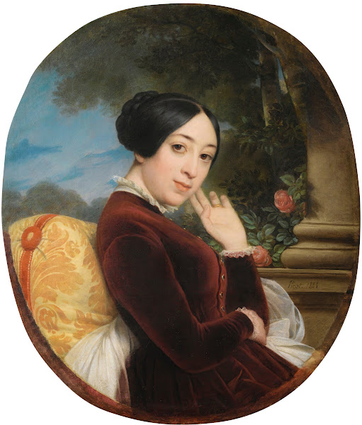 Presumed portrait ofPauline Viardot 1844