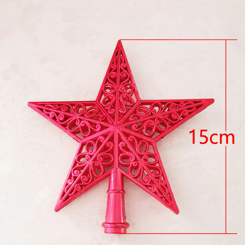 Christmas Tree Top Star, 15 cm or 20 cm