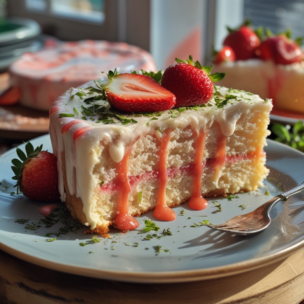 Final Delicious Strawberry Milkshake Pound Cake Recipe for Nostalgic Moments