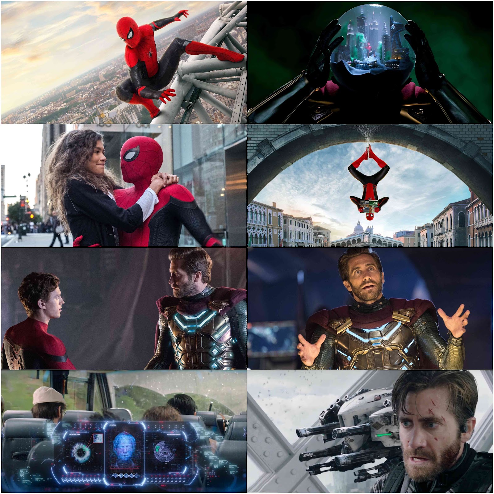 Spider Man Far from Home (2019) (Hindi + English) Dual Audio Hollywood Movie BluRay HD ESub screenshot 1