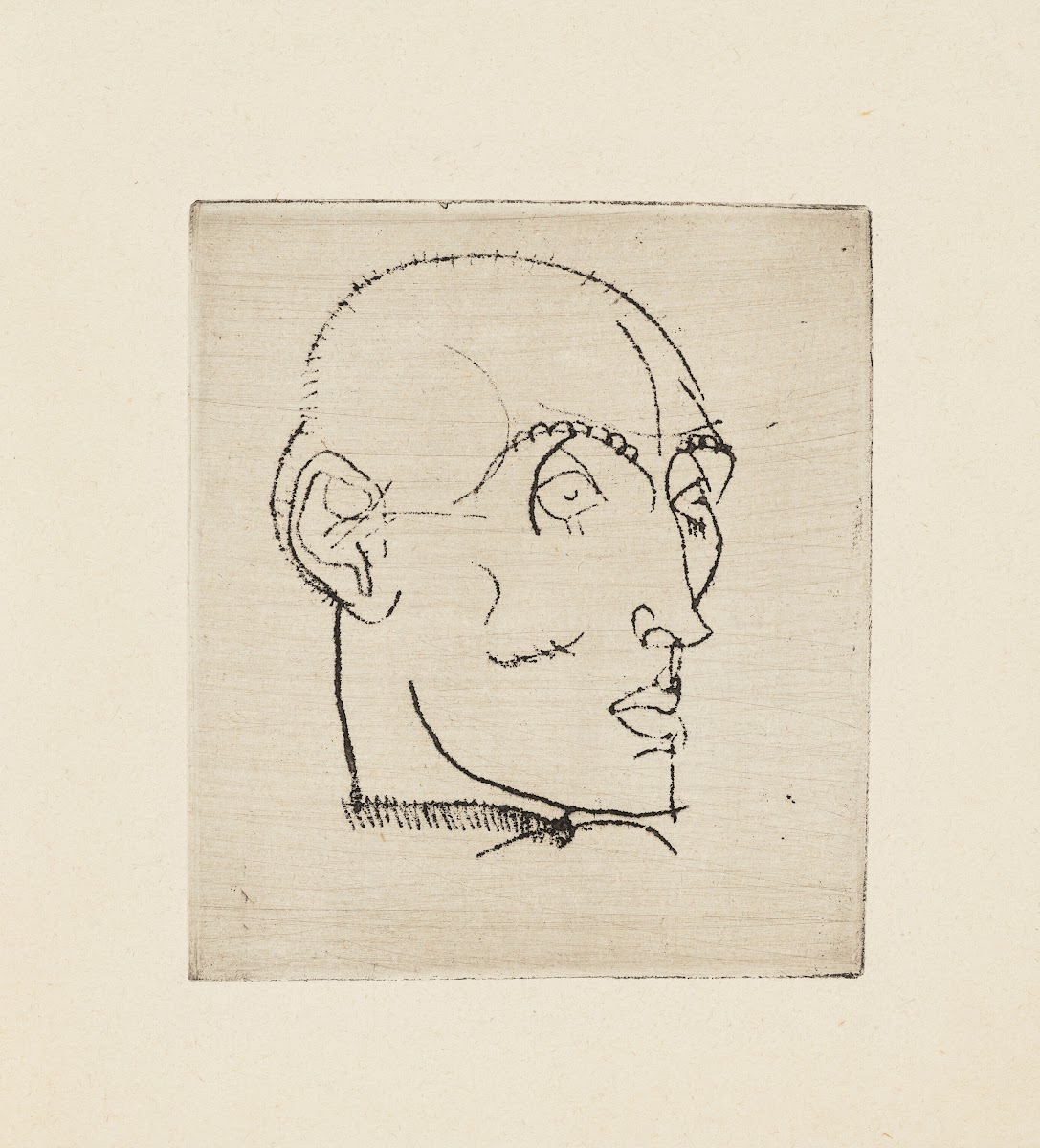 Portrait of a Man Männliches Bildnis 1914