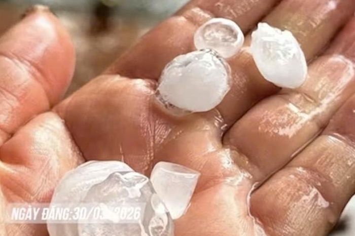 Hà Nội bất ngờ mưa đá lúc rạng sáng, nhiều người tỉnh giấc - Báo VietnamNet