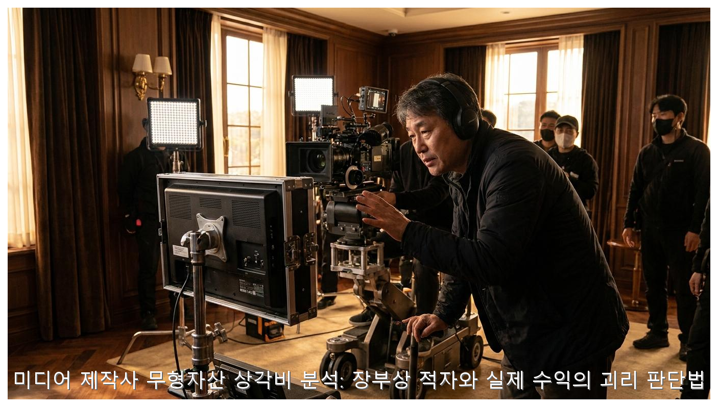 미디어 제작사 무형자산 상각비 분석: 장부상 적자와 실제 수익의 괴리 판단법 핵심 안내 및 분석 인포그래픽 (3)