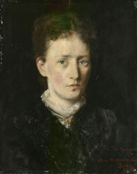 Portrait of Karen Marie Bætzmann 1880