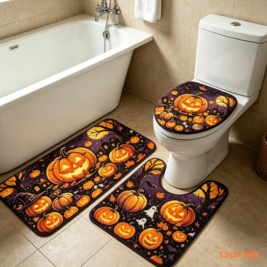 M-size Floor Mat+Toilet Seat Mat Kit