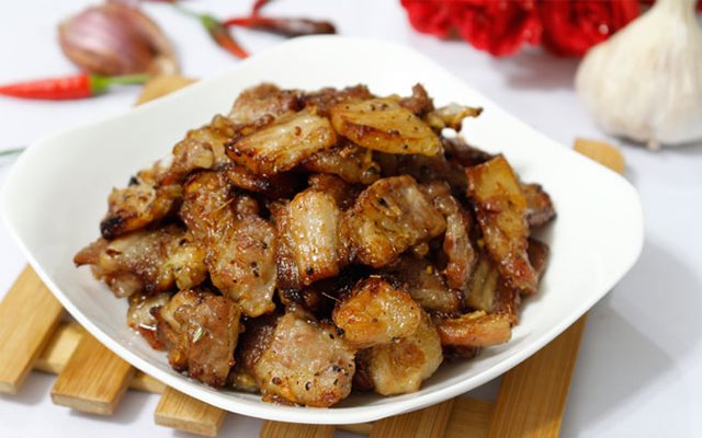 Thịt Ba Chỉ Nướng Mềm Thơm