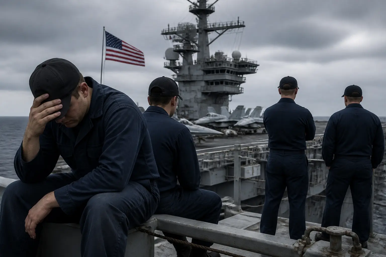 Editorial image for Eight US sailors assigned to USS Abraham Lincoln attempted suicide, Navy says