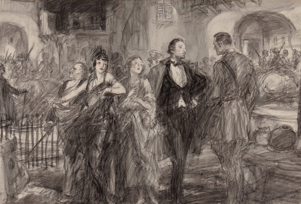 The Saturday Evening Post story illustration 1925