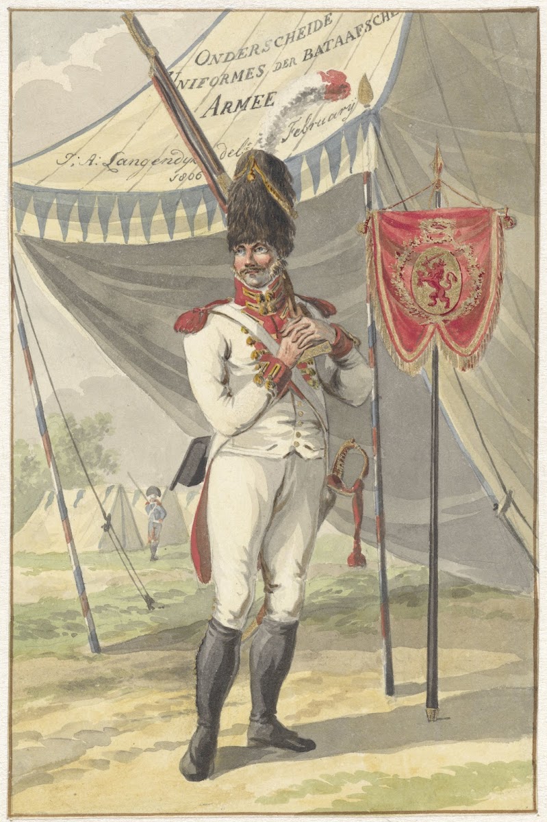 Grenadier van de garde van zijn Exellentie der Raadpensionaris 1806