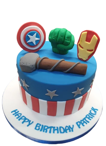 Avengers Icing Cake CB-NC494