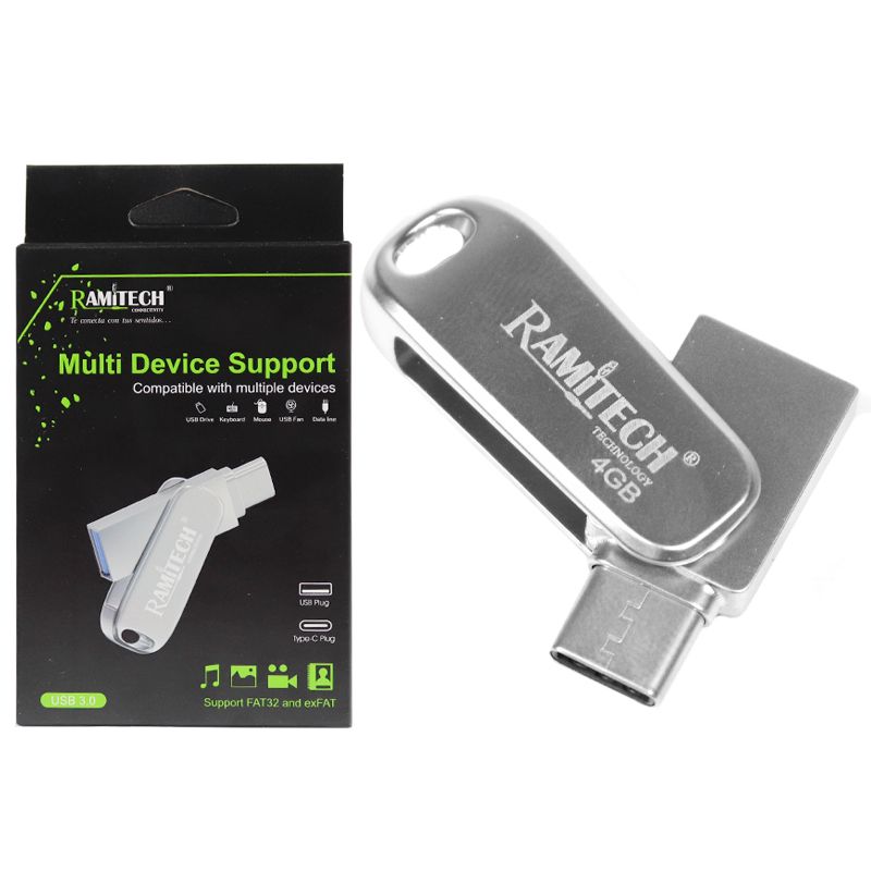 Adaptador USB A a USB-C