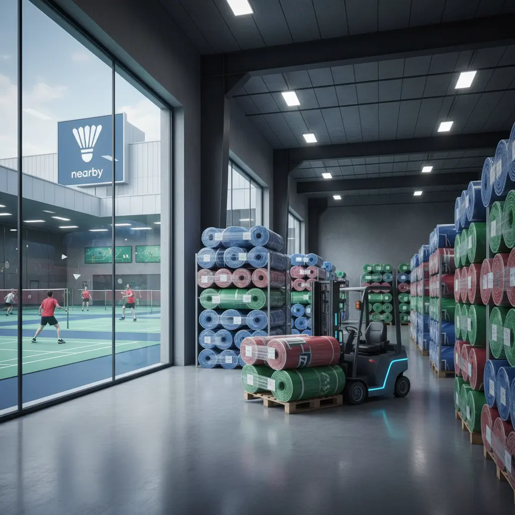 Distributor karpet lapangan badminton terdekat