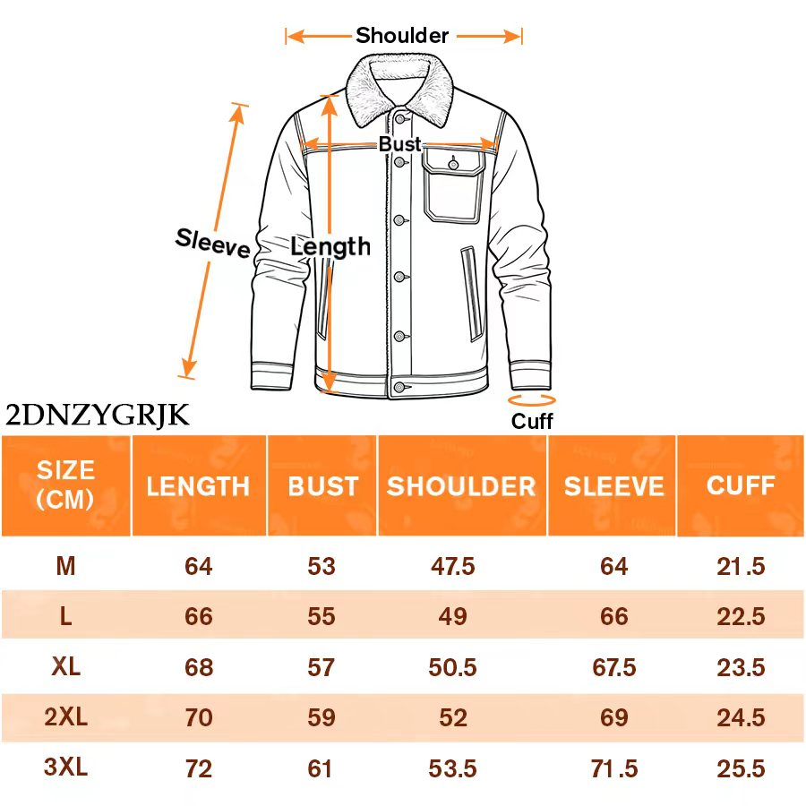 2D Denim Sherpa Jacket
