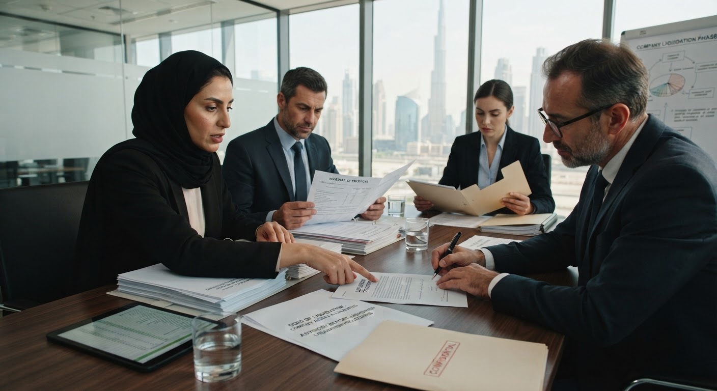 The best strategy for company liquidation and professionally organizing its procedures in the UAE