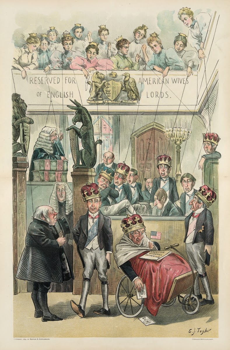Our American girls are capturing the House of Lords 1895