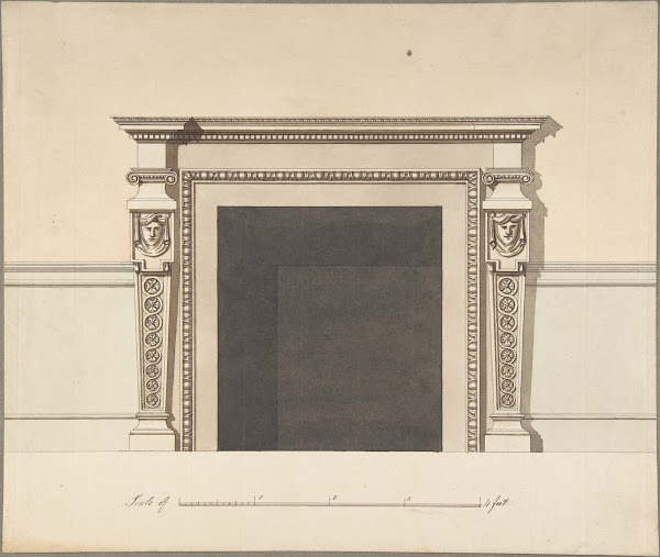 Design for a Chimneypiece late 18thearly 19th century