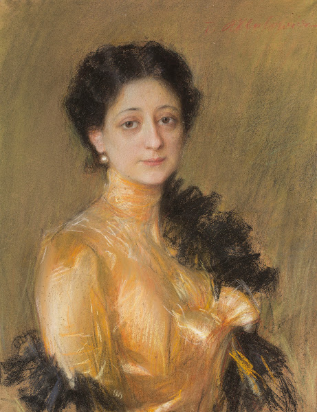 Portrait of Mrs Żaneta Poznańska 1905