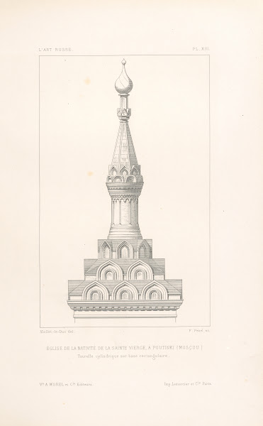 Église de la Nativité de la Sainte Vierge à Poutinki Moscou 1877