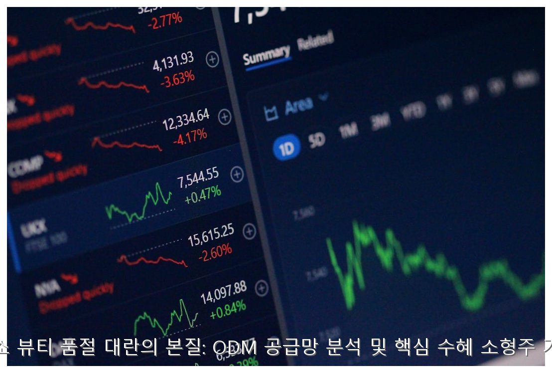 다이소 뷰티 품절 대란의 본질: ODM 공급망 분석 및 핵심 수혜 소형주 가이드 핵심 안내 및 분석 인포그래픽 (8)