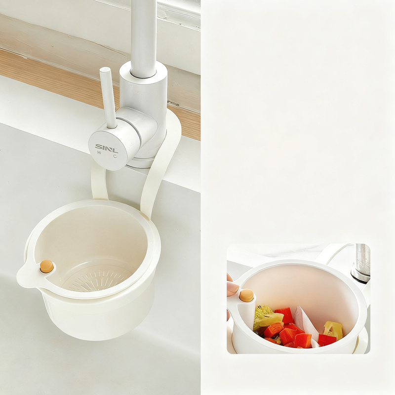 Sink strainer with pressure release