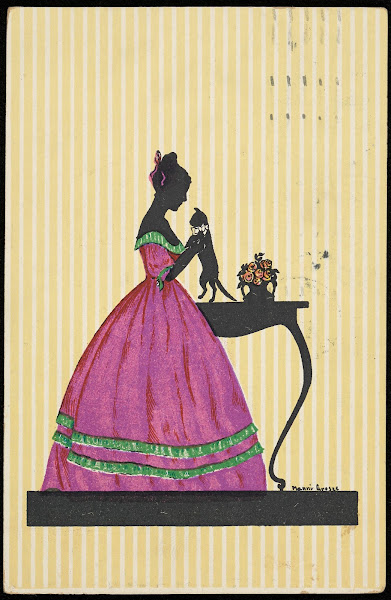 Woman With A Cat 20th Century