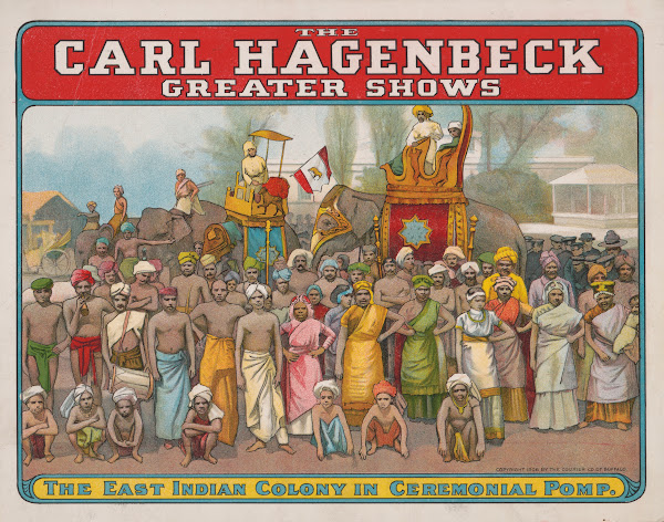 The Carl Hagenbeck greater shows The East Indian colony in ceremonial pomp 1906