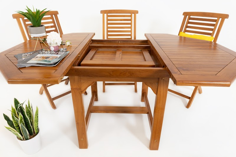 Table de jardin extensible 4