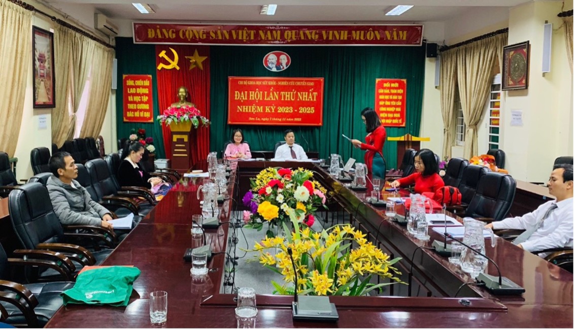 Đại hội Chi bộ Khoa học Sức khoẻ và Nghiên cứu Chuyển giao lần thứ nhất, Nhiệm kỳ 2023 - 2025