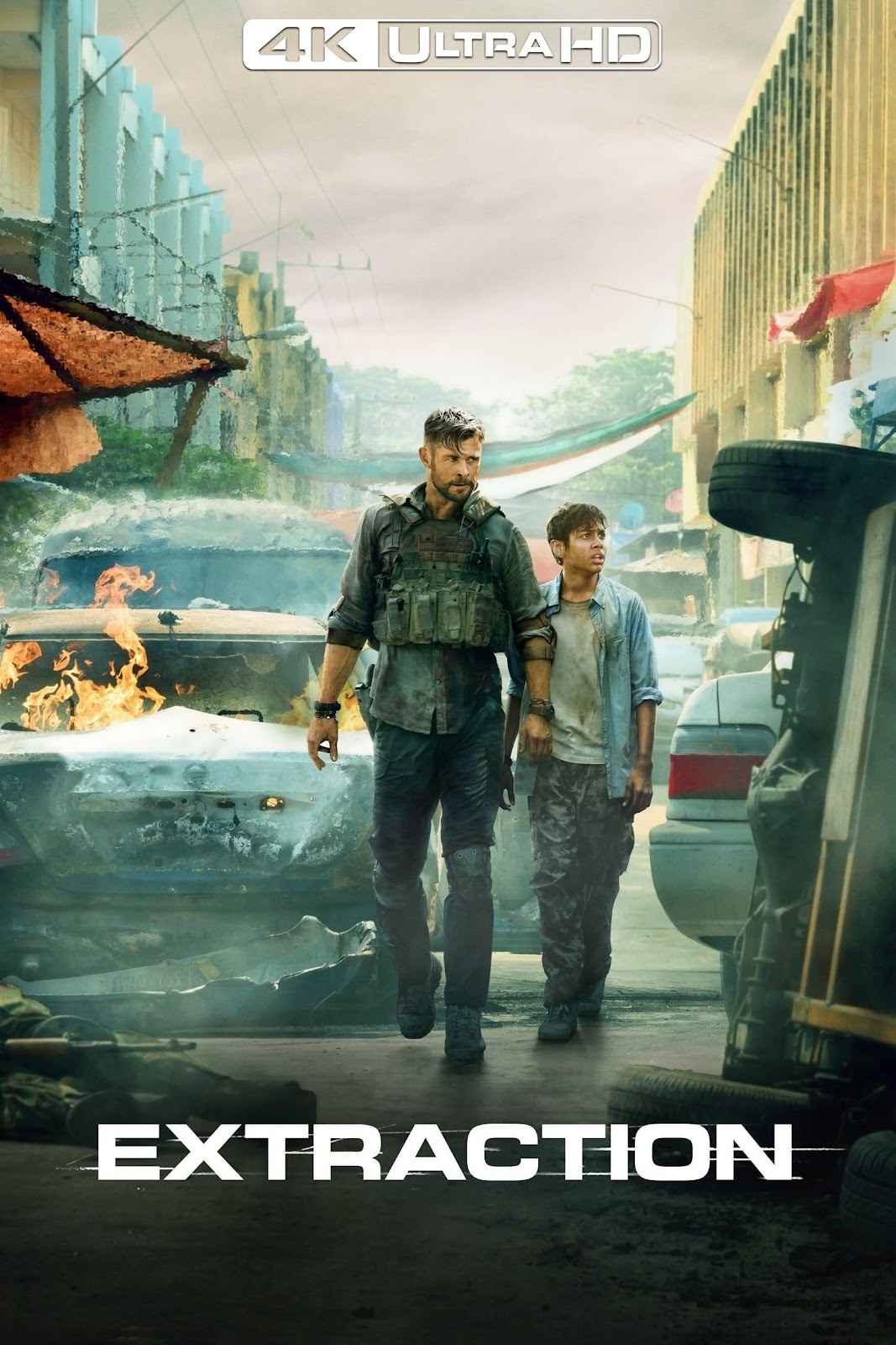 Extraction (2020) (Hindi + English) Dual Audio Hollywood Movie HD Watch Online & Download 