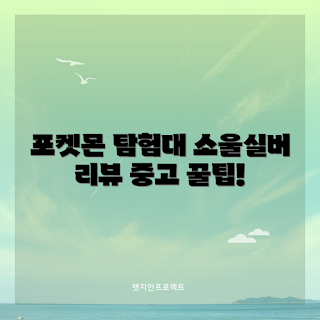 닌텐도DS 포켓몬, 포켓몬 불가사의 던전, 닌텐도DS칩, 중고 게임 구매, 소울실버 정품