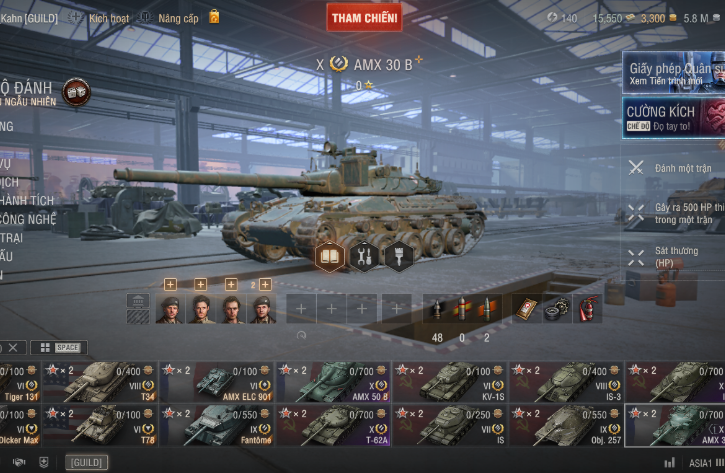 Shop acc WoT PC có 4 tank cấp 10 và Hơn 15K trái phiếu cùng...