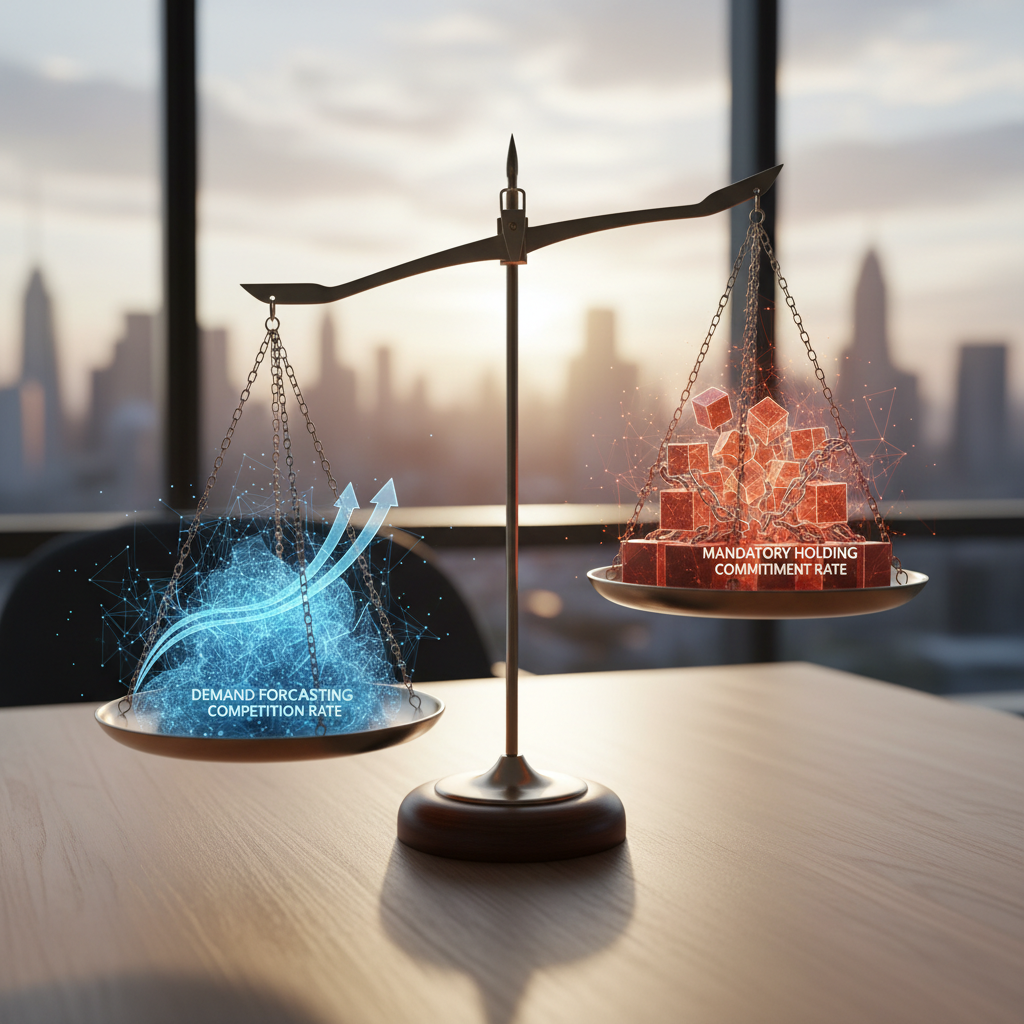 📊 수요예측 경쟁률 vs 의무보유 확약률