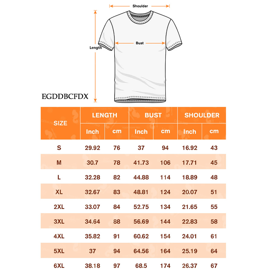 AOP EGD Label Side Seam Short Sleeve