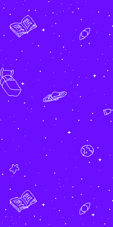 Omori, Pixel Art, Ultrawide, Universe, Sky Full HD Phone Wallpaper