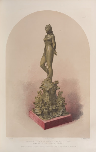 Andromeda  a statue in bronze 1851   1853