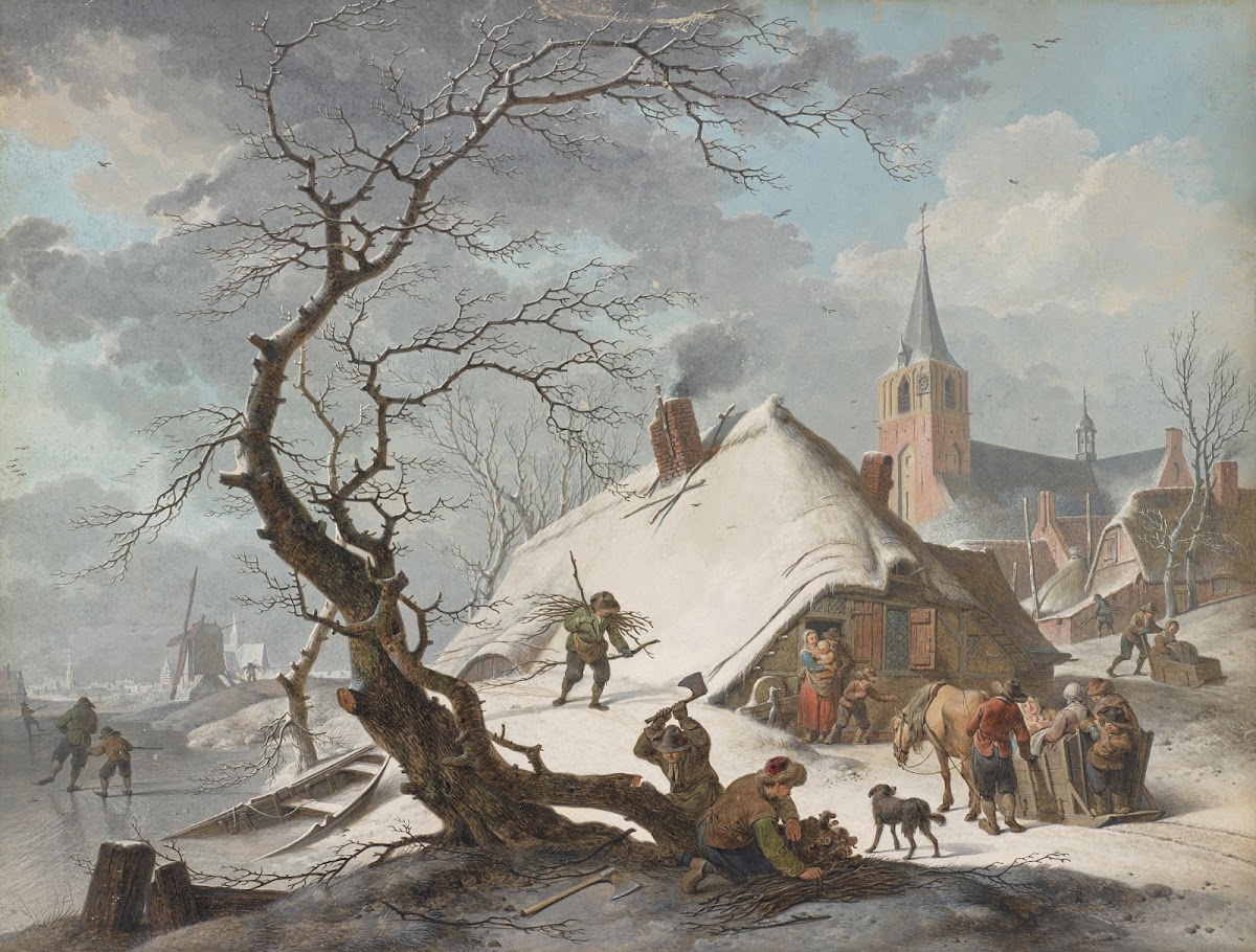 A Winter Scene 1787